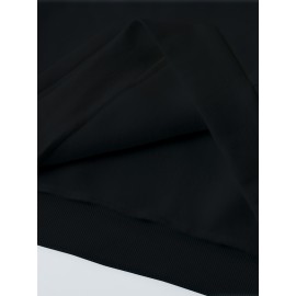 Women'S Butterfly Printed Hoodie, Casual Pullover with Slight Stretch, All Seasons, Polyester, 250g/m² Knit Fabric, Hooded Collar, Large Size