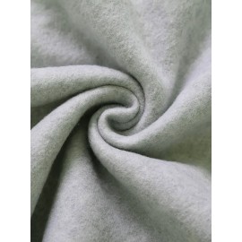 Women'S Plus Size Western Print Hoodie, Casual Long Sleeve with Pocket, 100% Polyester Knit Fabric, Slight Stretch, Pullover Hooded Sweatshirt for Fall/Winter, Casual Style