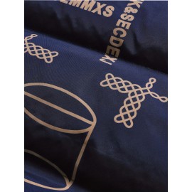 Women's Fashion Outdoor Softshell Jacket With Unique Letter Pattern, High Collar, Autumn/Winter Sports Style